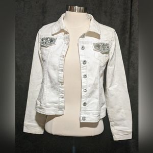 GUESS White Jacket- L (14)